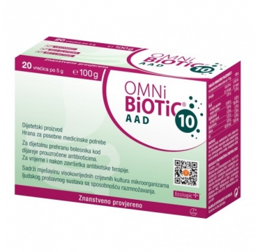 VITALITY OMNIBIOTIK 10 ADD 20X5 GR VREĆICE
