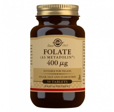 SOLGAR FOLAT 400 mg 50 TABLETA