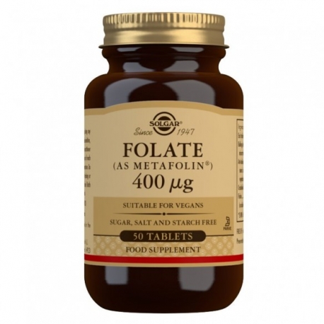 SOLGAR FOLAT 400 mg 50 TABLETA