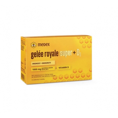 GELEE ROYALE SUPER + D3 1000 MG A 16 AMPULA