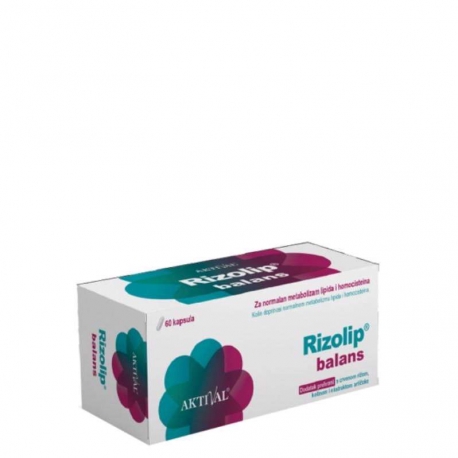AKTIVAL RIZOLIP BALANS KAPSULE A 60 KOMADA