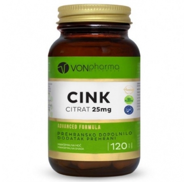 VONPHARMA CINK CITRAT 25 MG