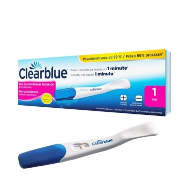 TEST ZA TRUDNOĆU CLEAR BLUE BRZI