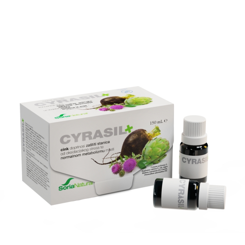 SORIA NATURAL CYRASIL + BOČICE 15 X 10 ml Dobre Ljekarne