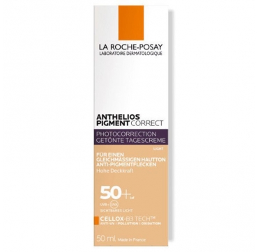 LA ROCHE POSAY ANTHELIOS PIGMENT CORRECT SPF 50 LIGH 50 ml