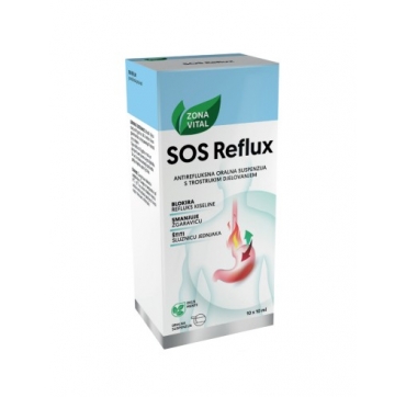 ZONA VITAL  SOS REFLUX VREĆICE 10X10 ML
