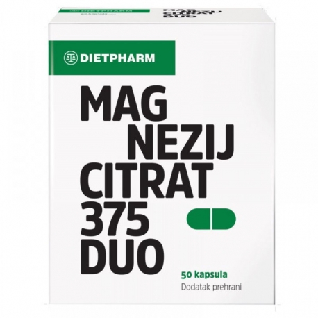 MAGNEZIJ CITRAT 375 DUO KAPSULE A 50 KOMADA