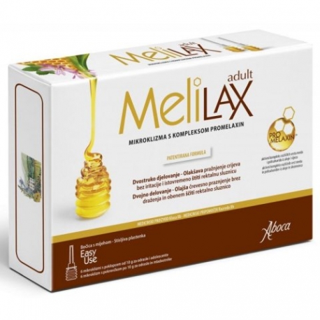 MELILAX MIKROKLIZMA ADULT 6X10G