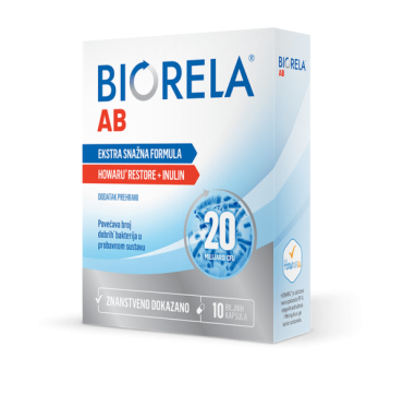 BIORELA AB 10 KAPSULA