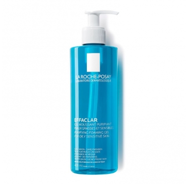La Roche-Posay EFFACLAR Pjenušavi gel za čišćenje masne kože sklone aknama 400 ml