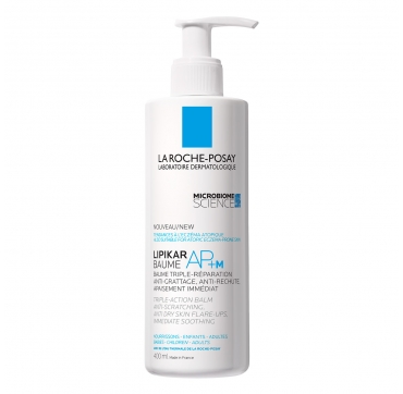 La Roche-Posay LIPIKAR BAUME AP+M Balzam protiv nadraženosti i svrbeža za djecu i odrasle 400 ml