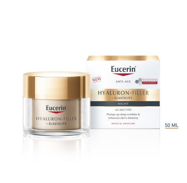 Eucerin Hyaluron-Filler + Elasticity noćna njega 50 ml