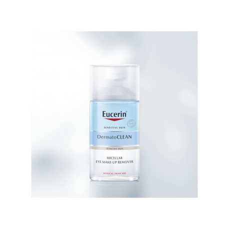 Eucerin DermatoCLEAN [HYALURON] odstranjivač šminke na očima 125 ml