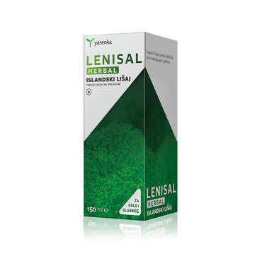 Yasenka Lenisal Herbal Islandski lišaj tekući dodatak prehrani 150 ml