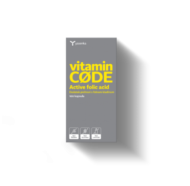 Yasenka Vitamin Code Active folic acid kapsule 100 kom kutija