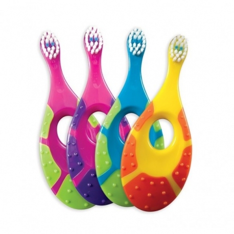 dječja četkica za zube Step by step 1 beba gricka četkicu