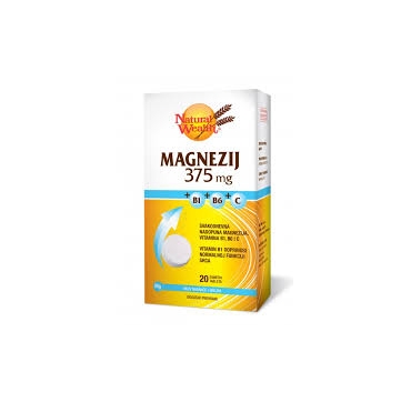 NW MAGNEZIJ 375 MG+B1+B6+C