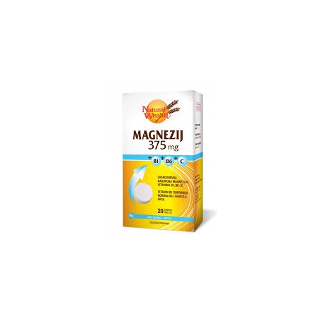NW MAGNEZIJ 375 MG+B1+B6+C