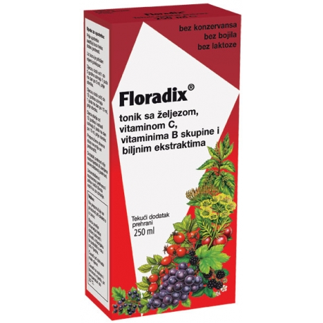 FID FLORADIX LIQUID IRON(FE) SIRUP 250ML