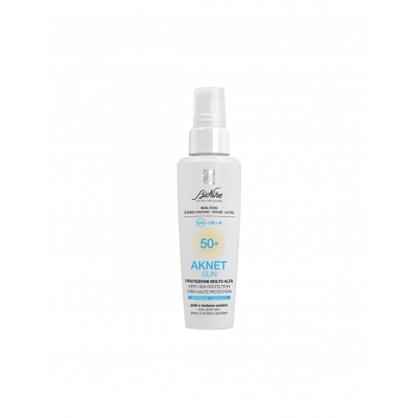 Bionike Aknet Sun Fluid SPF 50+ (Very high protection) 50 ml
