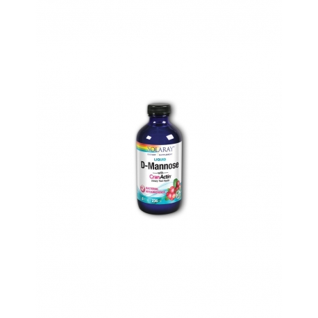 Solaray D-Mannose Cranactin Liquid 236 ml