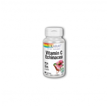 Solaray Vitamin C + Echinacea kapsule 60 kom