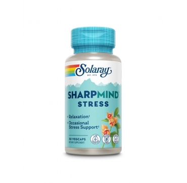 Solaray SharpMind Stress kapsule 30 kom kutija