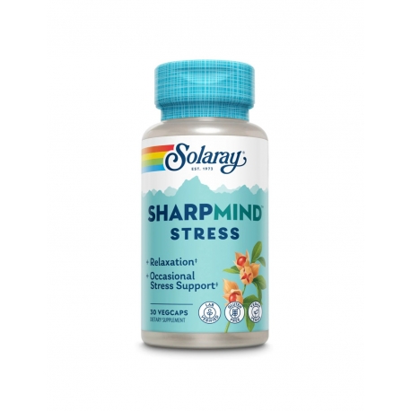 Solaray SharpMind Stress kapsule 30 kom kutija