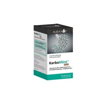 Auraxol KarboMint Plus kapsule 30 kom