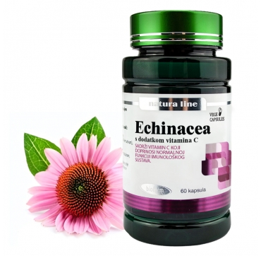 Biofarm NaturaLine Echinacea s dodatkom vitamina C kapsule 60 kom