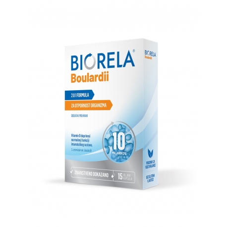 Biorela Boulardii kapsule 15 kom
