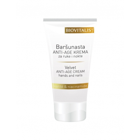 Biovitalis Baršunasta Anti-age krema za ruke i nokte 50 ml