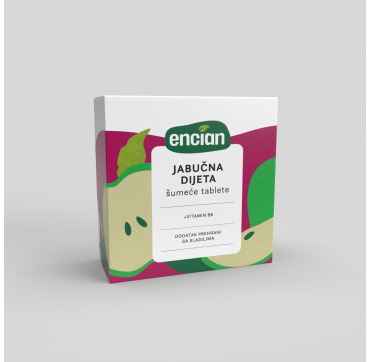Encian Jabučna dijeta + B6 šumeće tablete 20 kom
