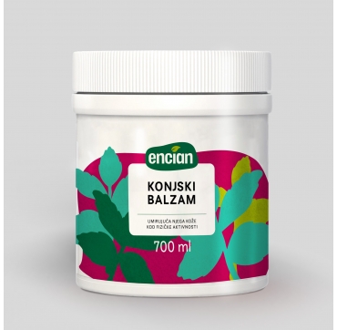 Encian Konjski balzam 700 ml