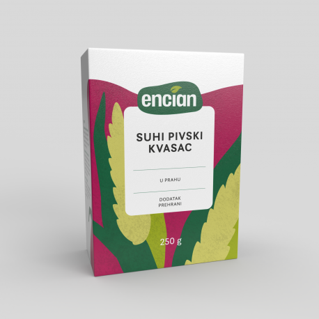 Encian Suhi pivski kvasac u prahu 250 g