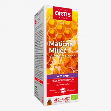 Ortis Matična mliječ forte Bio 250 ml 