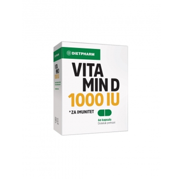 Dietpharm Vitamin D 1000 IU kapsule 60 kom