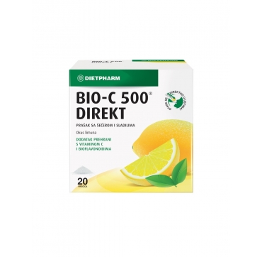 Dietpharm Bio C 500 direkt prašak 20 kom