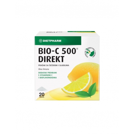 Dietpharm Bio C 500 direkt prašak 20 kom