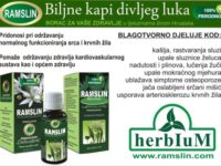 NOVO !!! RAMSLIN – Biljne kapi divljeg luka